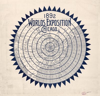 Exposition universelle de 1892, Chicago. LOC 2010587003 - World