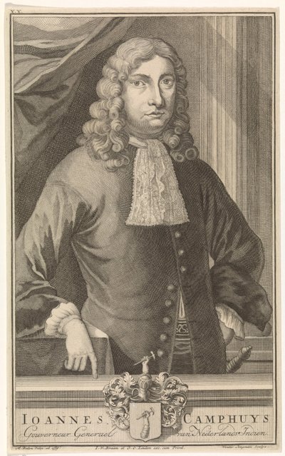 Portrait de Johannes Camphuys, gouverneur général des Indes néerlandaises - Wouter Jongman