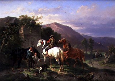 Abreuvement des chevaux - Wouterus Verschuur