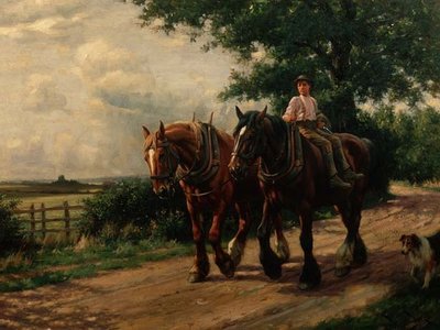 Sur le chemin du retour - Wright Barker