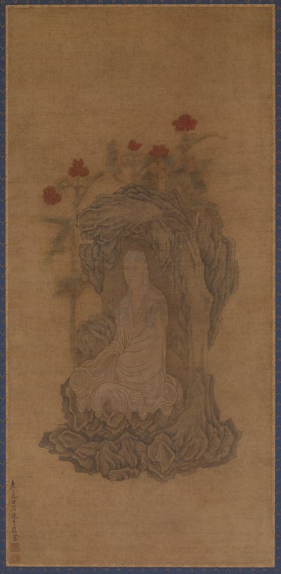 Guanyin en robe blanche - Wu Bin