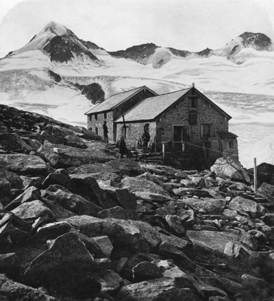 Cabane Kissinger, Hohe Tauern, Autriche, vers 1900s - Wurthle and Sons