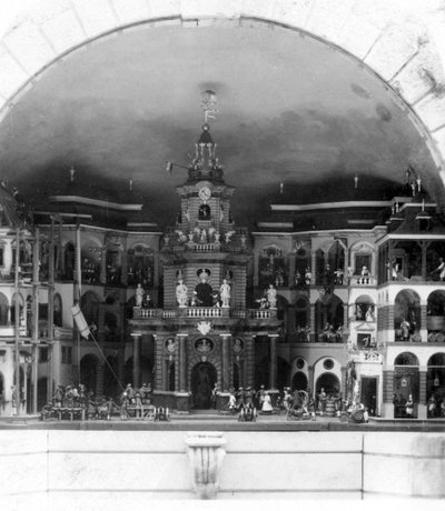 Théâtre mécanique, Château de Hellbrunn, Salzbourg, Autriche, vers 1900 - Wurthle and Sons