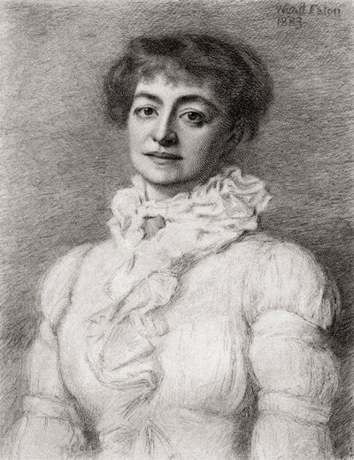 Helena Modjeska, tiré de The Century Illustrated Monthly Magazine, publié en 1884 - Wyatt Eaton