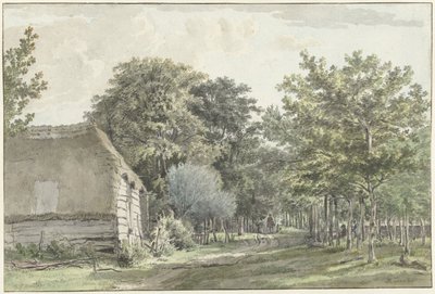 Chemin à travers le village de Manen à Ede - Wybrand Hendriks