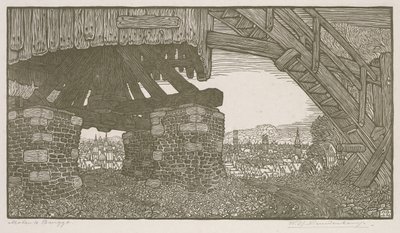 Moulin à Bruges - Wynand Otto Jan Nieuwenkamp