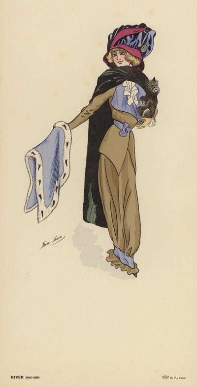 Modes hiver 1910-1911 - Xavier Sager