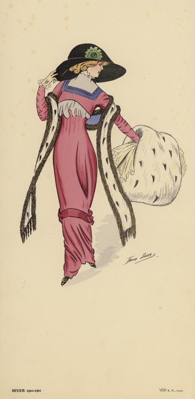 Modes hiver 1910-1911 - Xavier Sager