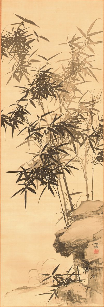 Bambou, avant 1856 - Yamamoto Baiitsu