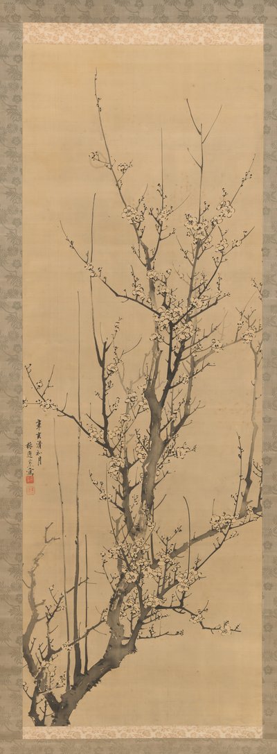 Fleurs de prunier - Yamamoto Baiitsu