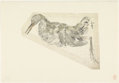 Oiseau aquatique mort - Yamamoto Shinryo Baiitsu