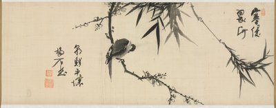 Oiseau dormant sur un prunier - Yang Ki hun