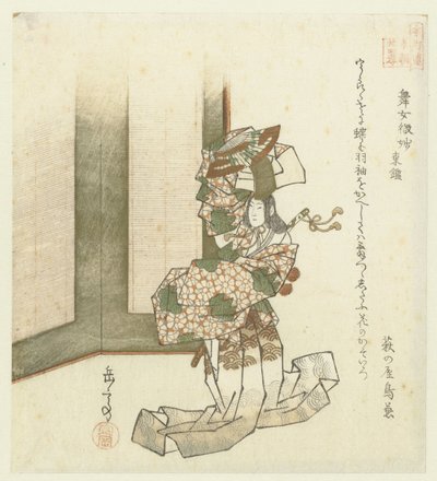 Vingt-quatre exemples japonais de piété filiale pour le Honchôren - Yashima Gakutei