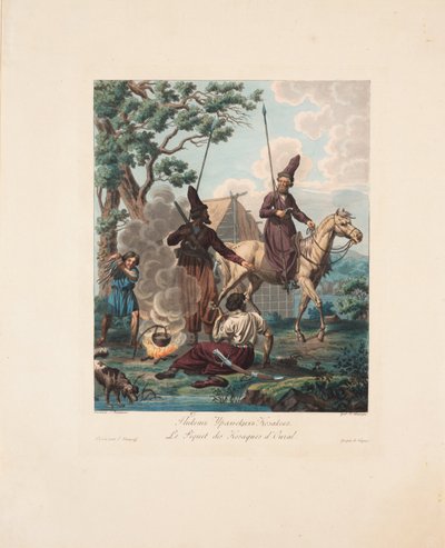 Le piquet des Cosaques de l