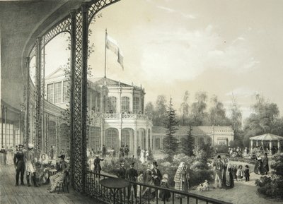 La gare de Pavlovsk, 1840-1850 - Yegor Yegorovich Meier