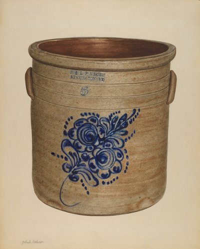 Cruche, probablement 1938 - Yolande Delasser