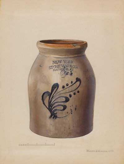 Pot, vers 1936 - Yolande Delasser
