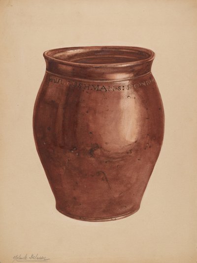 Pot, vers 1937 - Yolande Delasser