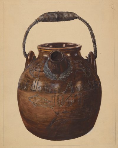 Cruche pour pâte - Yolande Delasser