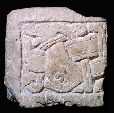 Pierre tombale viking sculptée de style Jellinge de York - York Master