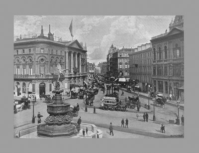 Piccadilly Circus, Londres, vers 1900 - York and Son