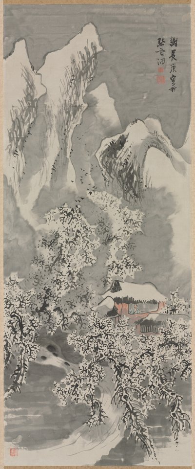 Paysage de Neige, vers 1770 - Yosa Buson