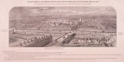 Viaduc de Holborn, Londres, vers 1865 - Young