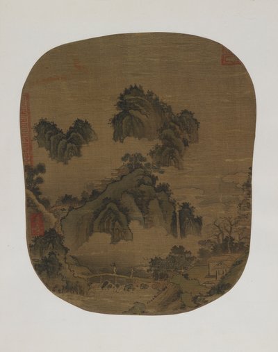 Paysage de montagne - Yuan Dynasty Chinese School