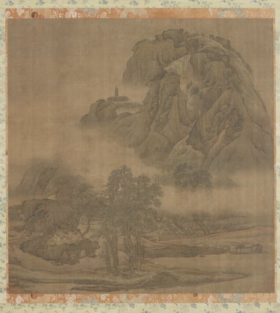Pique-nique sur la rive, dynastie Qing, 18e siècle - Yuan Jiang