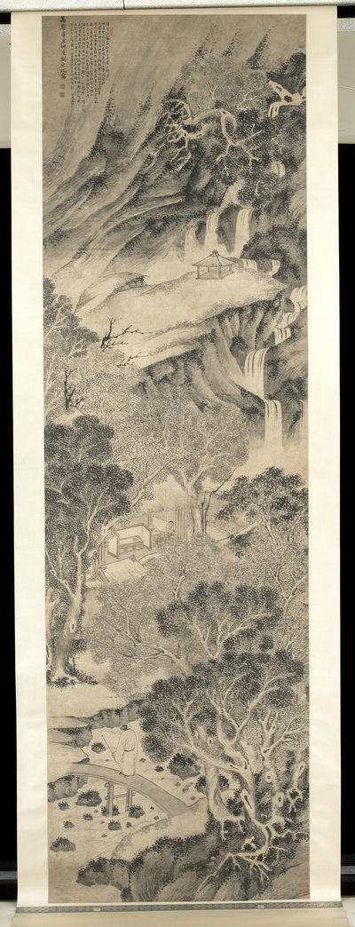 Érudit dans le paysage - Yuanqi Liu
