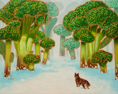 Forêt de brocoli - Yue Zeng