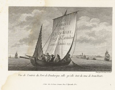 Entrée du port de Dunkerque, ca. 1693-1694 - Yves Marie Le Gouaz