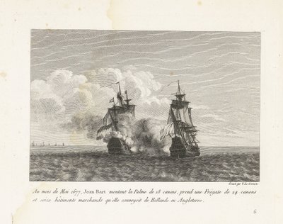 Jean Bart capture une frégate hollandaise, 1677 - Yves Marie Le Gouaz