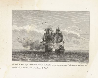 Jean Bart capture une frégate hollandaise, 1678 - Yves Marie Le Gouaz
