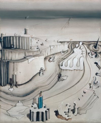 Le palais sur le promontoire - Yves Tanguy