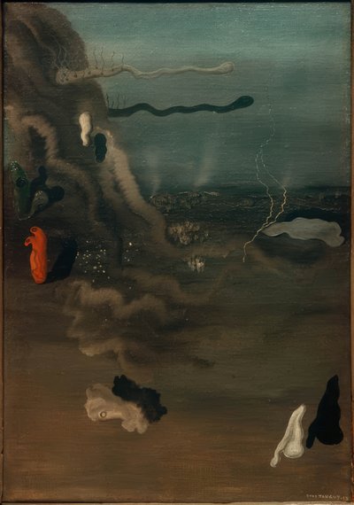 Sans titre (Surréaliste. Composite.) - Yves Tanguy