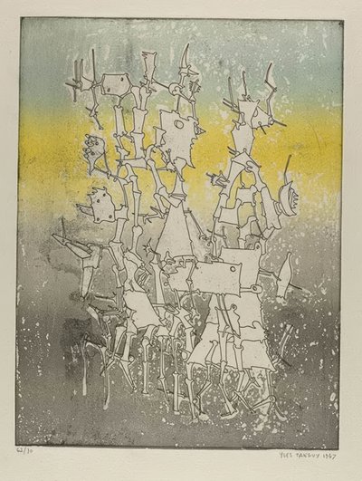 Rhabdomancie - Yves Tanguy
