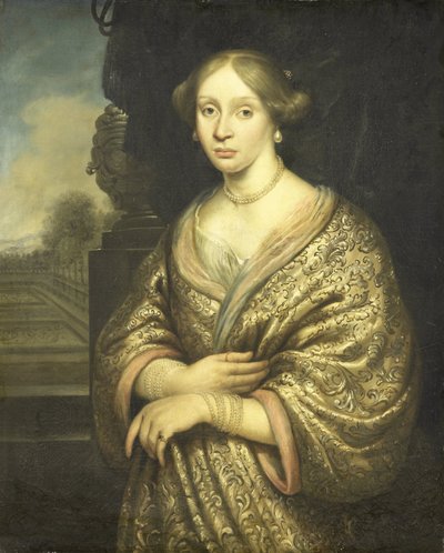 Portrait de Petronella van der Burcht (1657-1682) - Zacharias Blijhooft