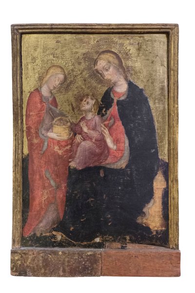 Madonna col bambino e santa Rosa - Zanino di Pietro