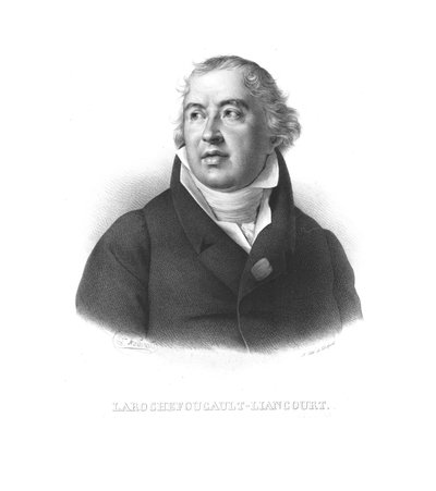 François Alexandre Frédéric, duc de la Rochefoucauld-Liancourt, vers 1820s - Zephirin Felix Jean Marius Belliard