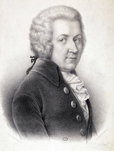 Portrait en buste de Wolfgang Amadeus Mozart (1756-1791) - Zephirin Felix Jean Marius Belliard