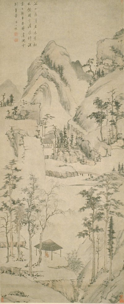 Paysage avec figure - Zha Shibiao