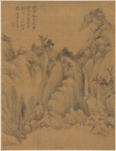 Paysage, 1775 - Zhai Dakun