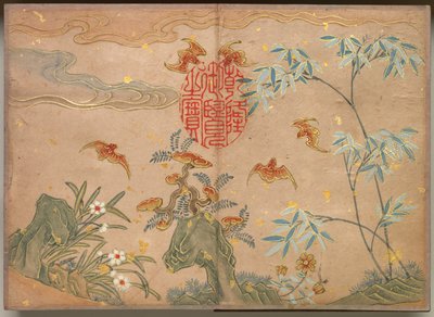 Album de Bureau : Peintures de Fleurs et d