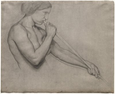 Ange soufflant dans une trompette - Zhao Qi