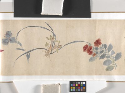 Fleurs colorées - Zhimian Zhou