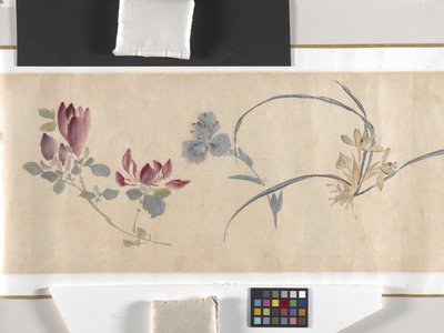 Fleurs colorées - Zhimian Zhou