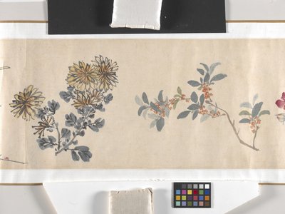 Fleurs colorées - Zhimian Zhou