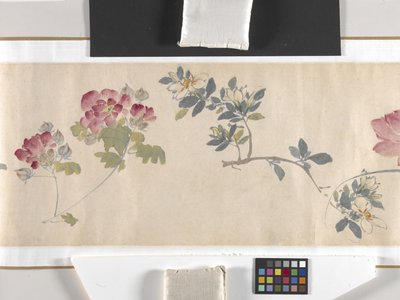 Fleurs colorées - Zhimian Zhou