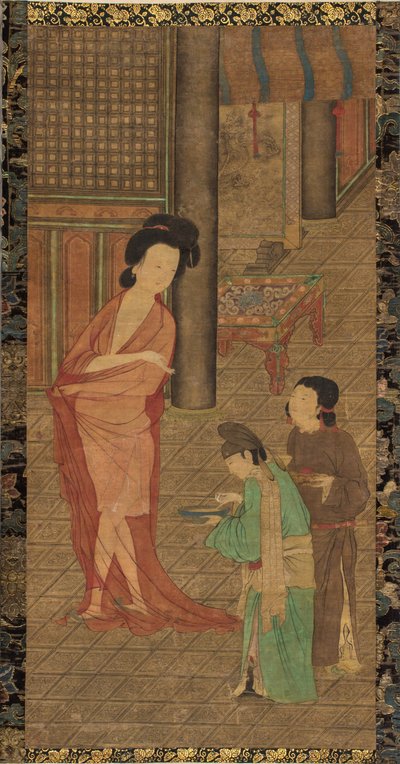 Yang Guifei après le bain - Zhou Fang